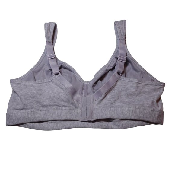 Playtex 18 Hour Ultimate Lift & Support Wireless Full Coverage Bra Sz 36C Gray - Picture 3 of 10